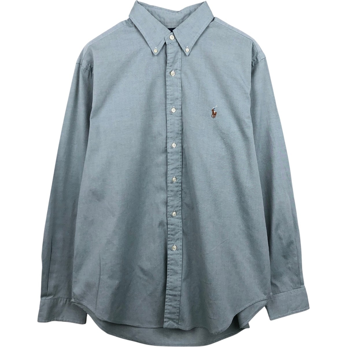 古着 ラルフローレン Ralph Lauren CLASSIC FIT 長袖 ボタンダウンシャツ メンズL相当/eaa676987