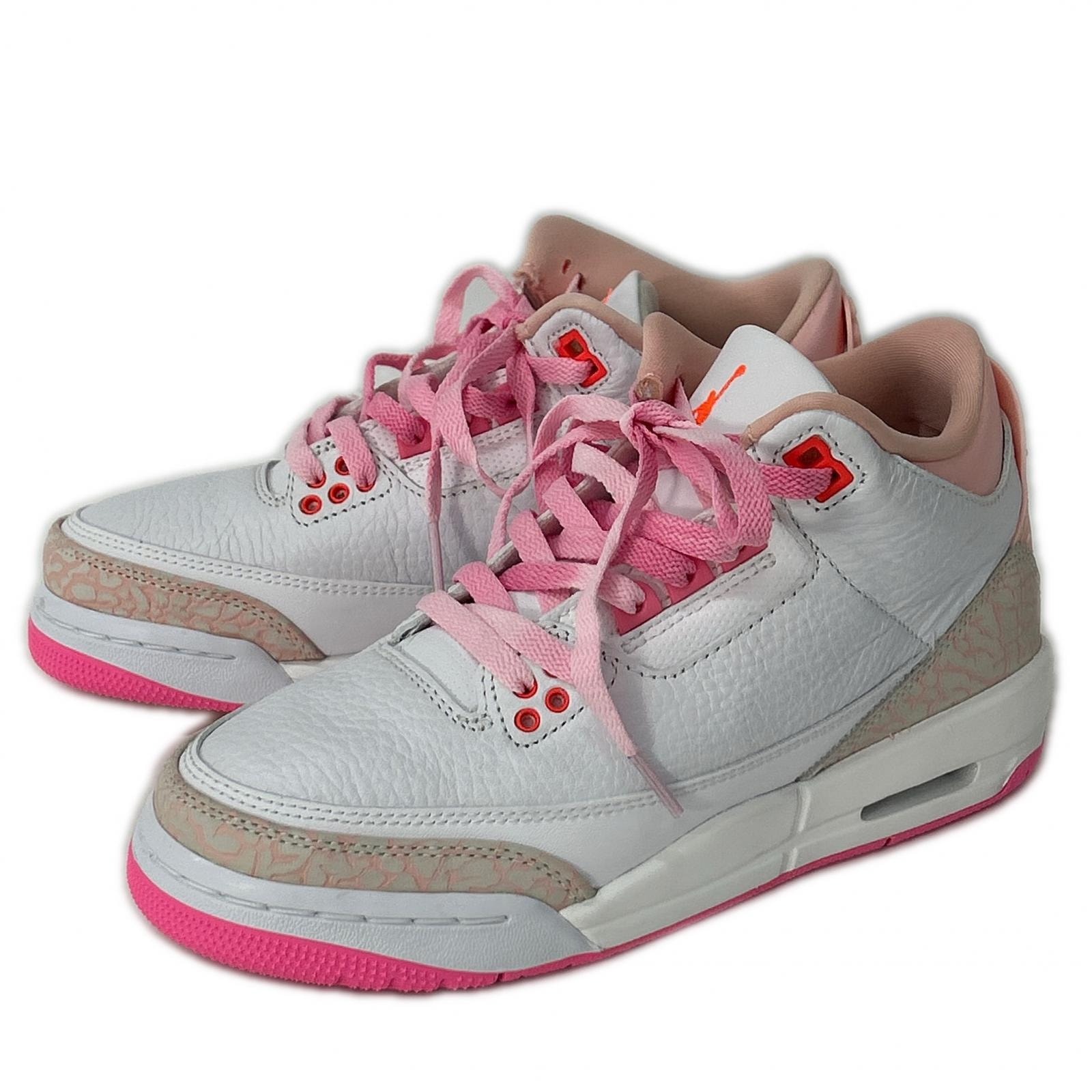 ナイキ 【新品同様】II0599-600 GS Air Jordan 3 Retro "Spring Flowers" スニーカー 23.5