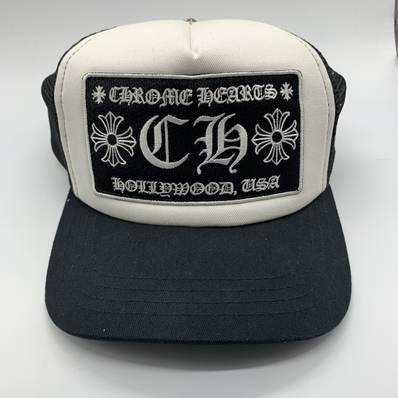 Chrome Hearts Trucker Cap CH "Black/White"