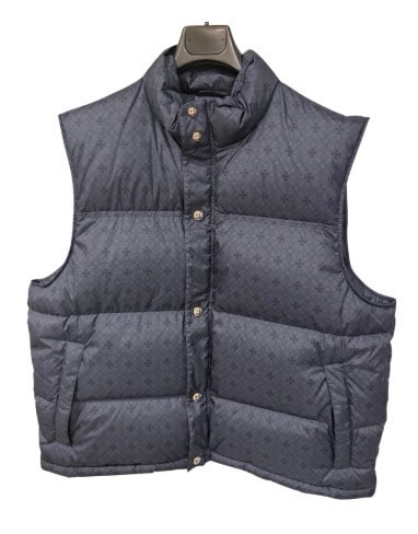 chrome hearts CH plus stiff ダウン ベスト ネイビー XLサイズ