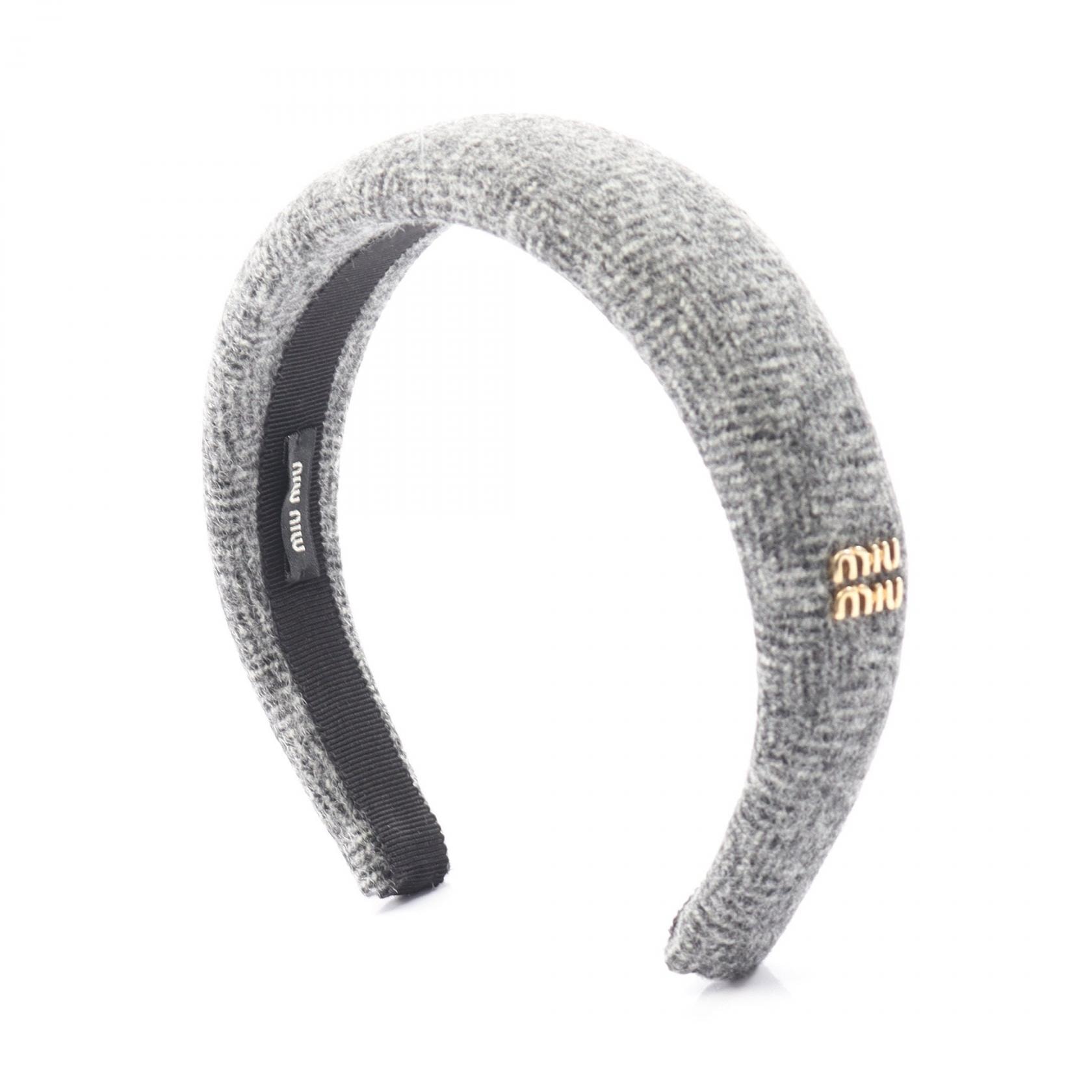 ミュウ ミュウ Miu Miu 衣料品 ウール レディース グレー系 51H025 【中古】