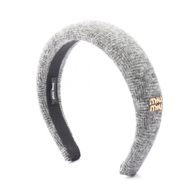 ミュウ ミュウ Miu Miu 衣料品 ウール レディース グレー系 51H025 【中古】