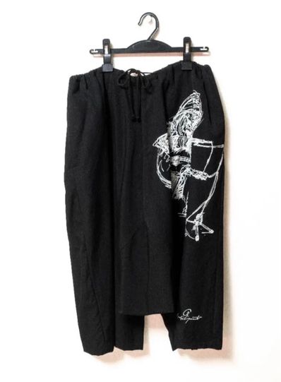 ヨウジヤマモト プルーオム デッサンパンツ 16SS