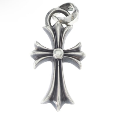 Chrome Hearts CH Cross Small W Bale "Silver"