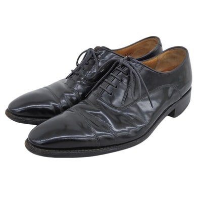 リーガル レザー ストレートチップ シューズ メンズ ブラック 24.5cm 24.5