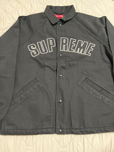 Supreme ARC Denim Coaches Jacket "Black"