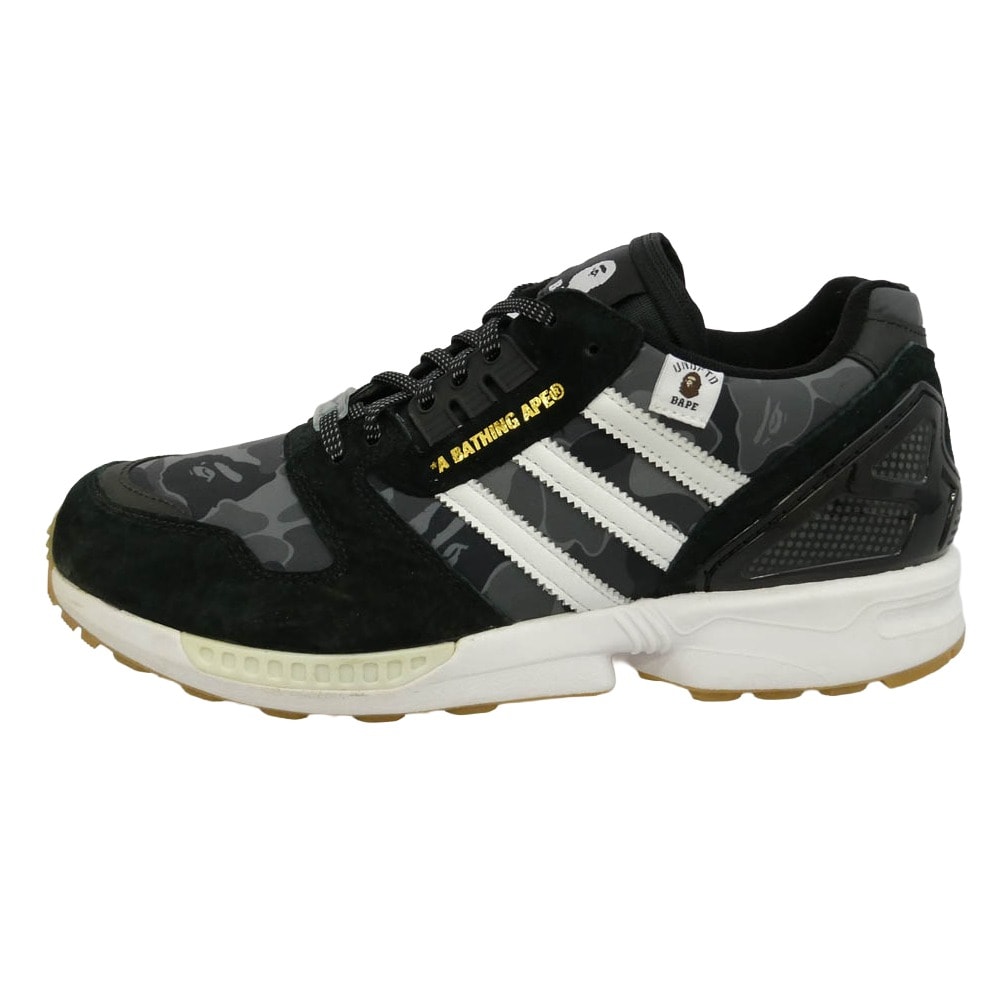 adidas A BATHING APE アベイシングエイプ UNDEFEATED アンディフィーテッド FY8852 × A BATHING APE × UNDEFEATED ZX8000 アベイシングエイプ アンディフィーテッド ZX8000【中古】
