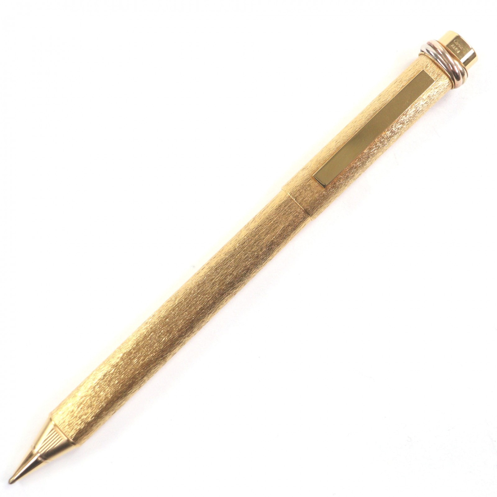 極美品 カルティエ ボールペン トリニティ ゴールド メンズ