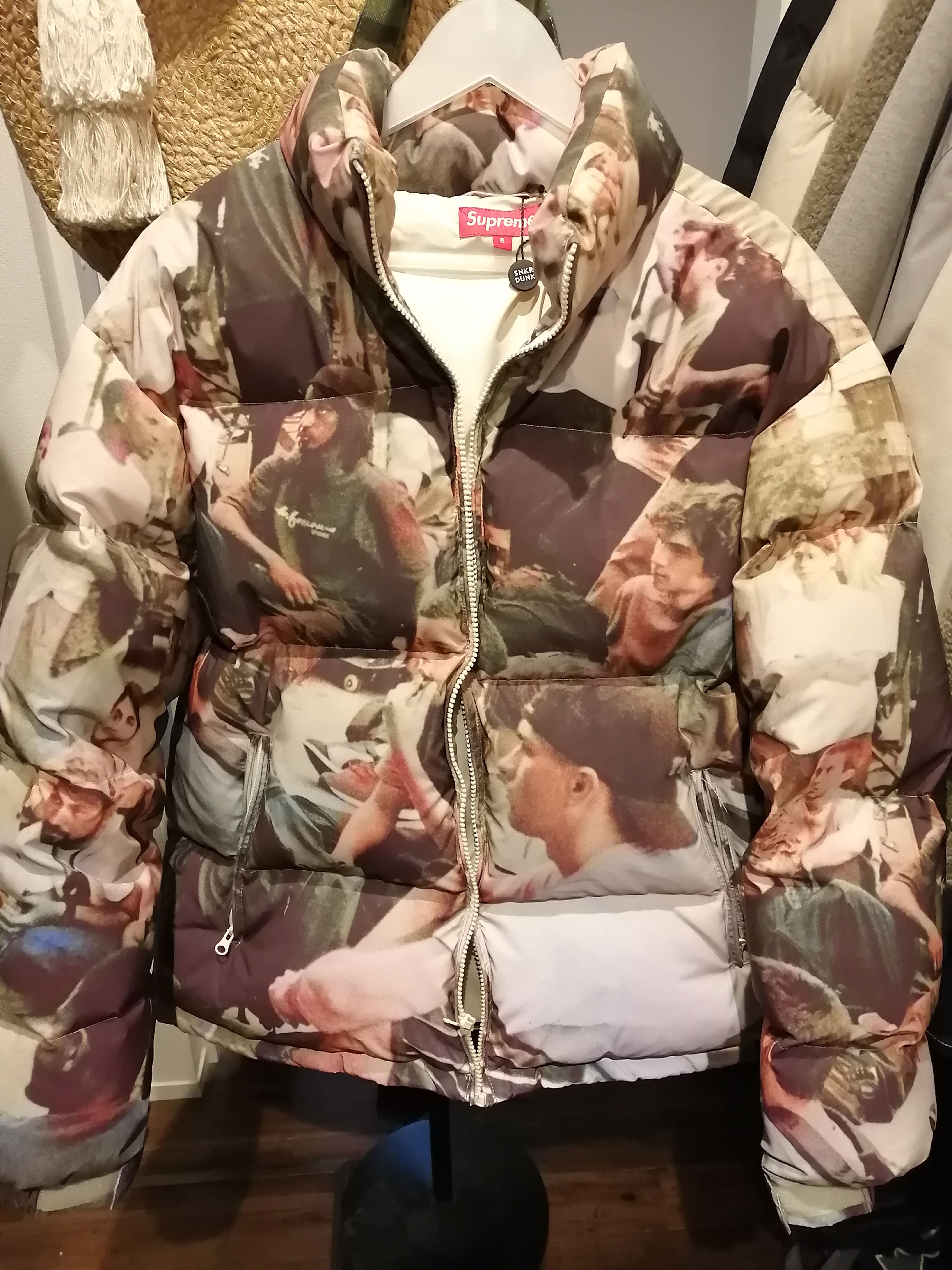 Supreme Lafayette Reflective Down Jacket "Multi"