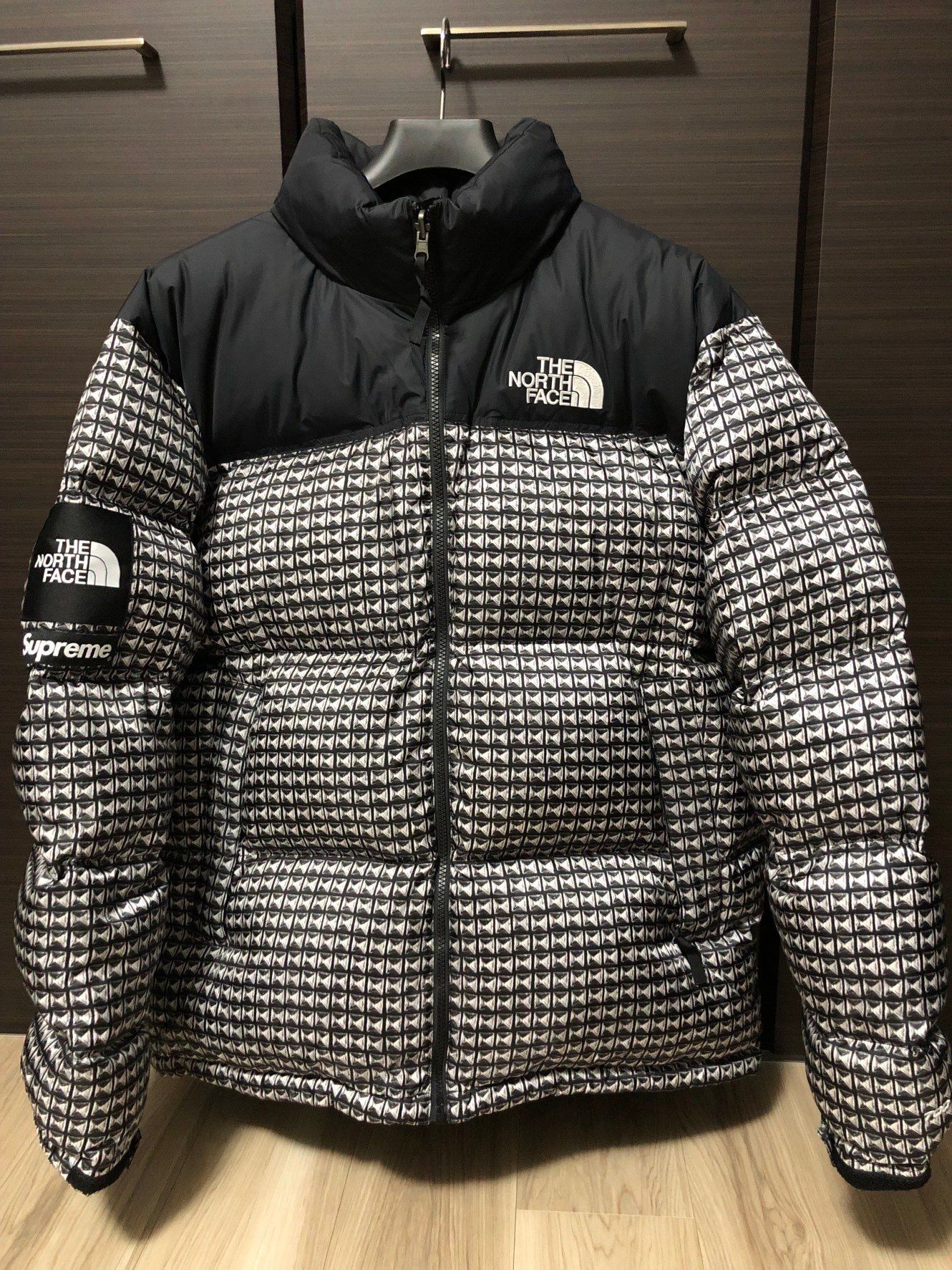 Supreme x The North Face Studded Nuptse Jacket "Black"