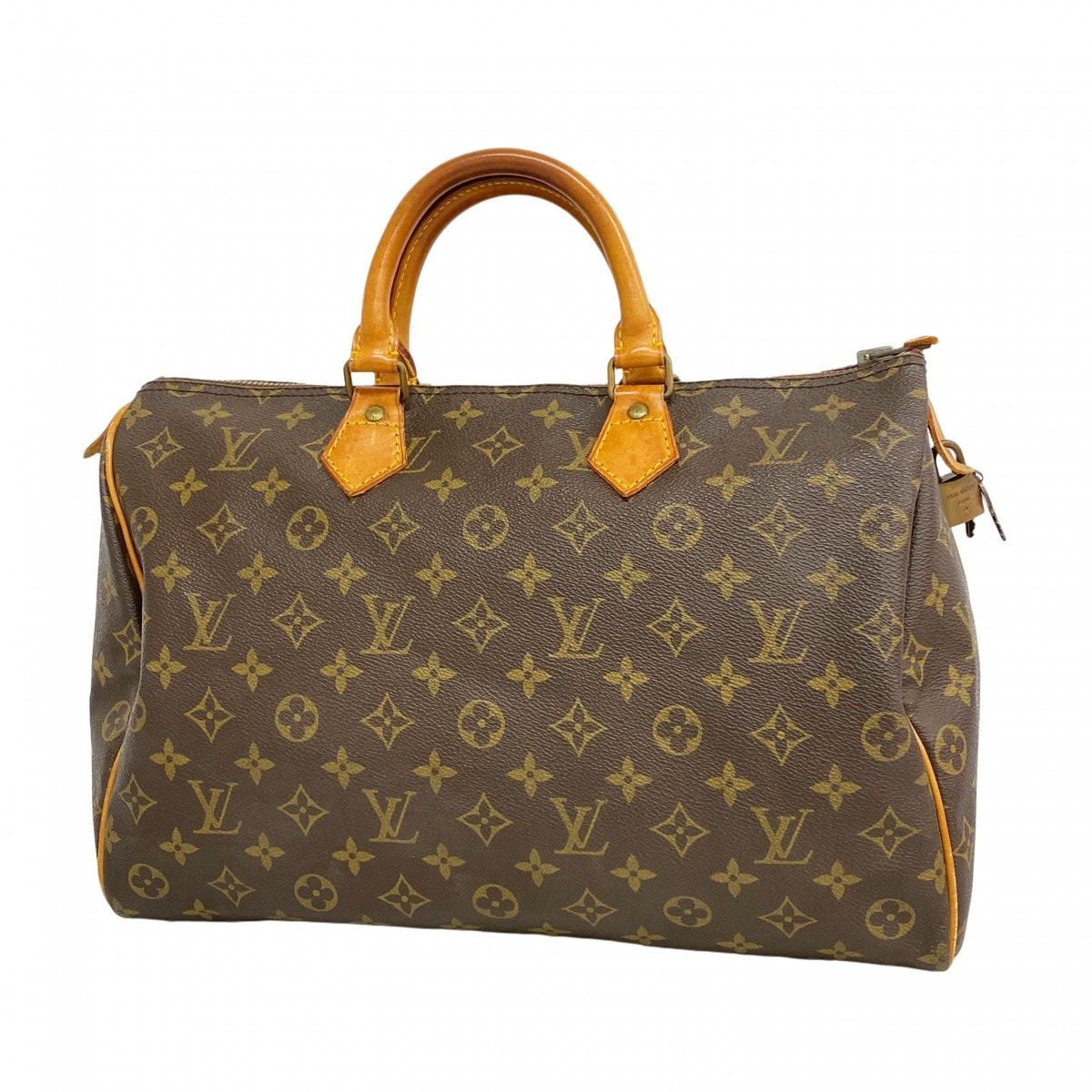 【6db2016】ルイヴィトン ハンドバッグ モノグラム スピーディ35 M41107 ブラウン【中古】レディース