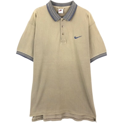 古着 90年代 ナイキ NIKE 半袖 ポロシャツ メンズXL相当 ヴィンテージ/eaa656565