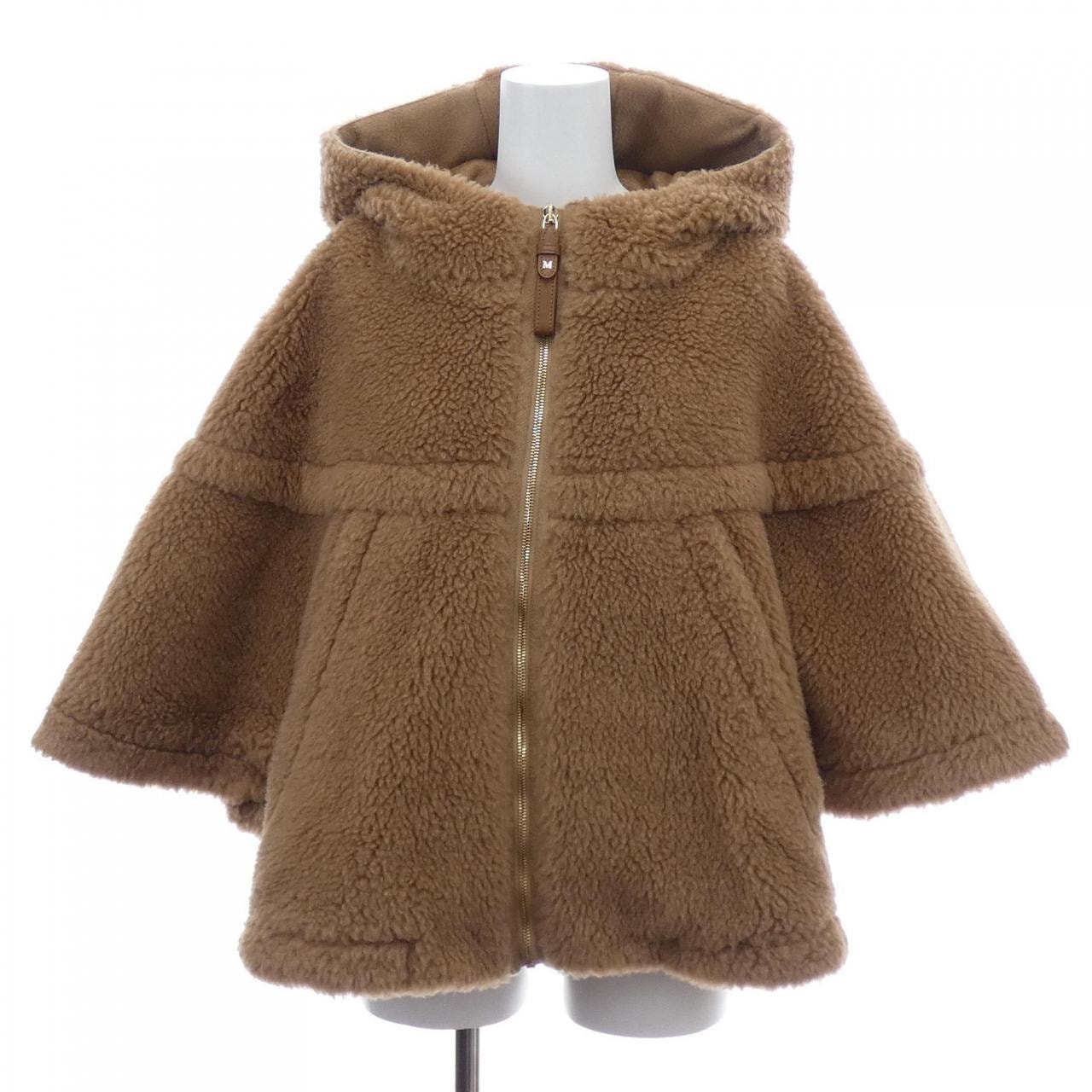マックスマーラ Max Mara PETALO 473616 テディベア ケープ