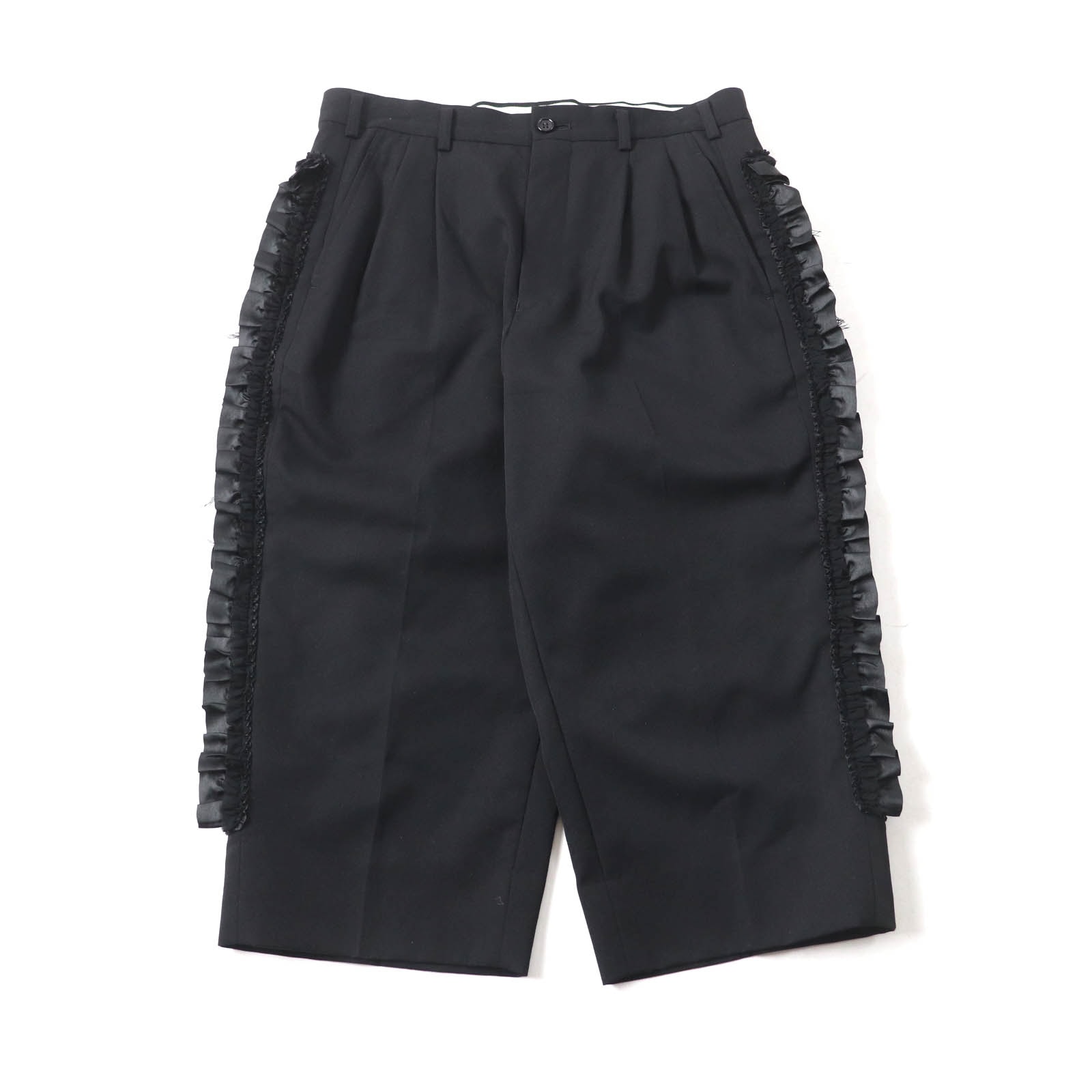 美品 コムデギャルソン
 クロップドパンツ ブラック レディース S GB-P002