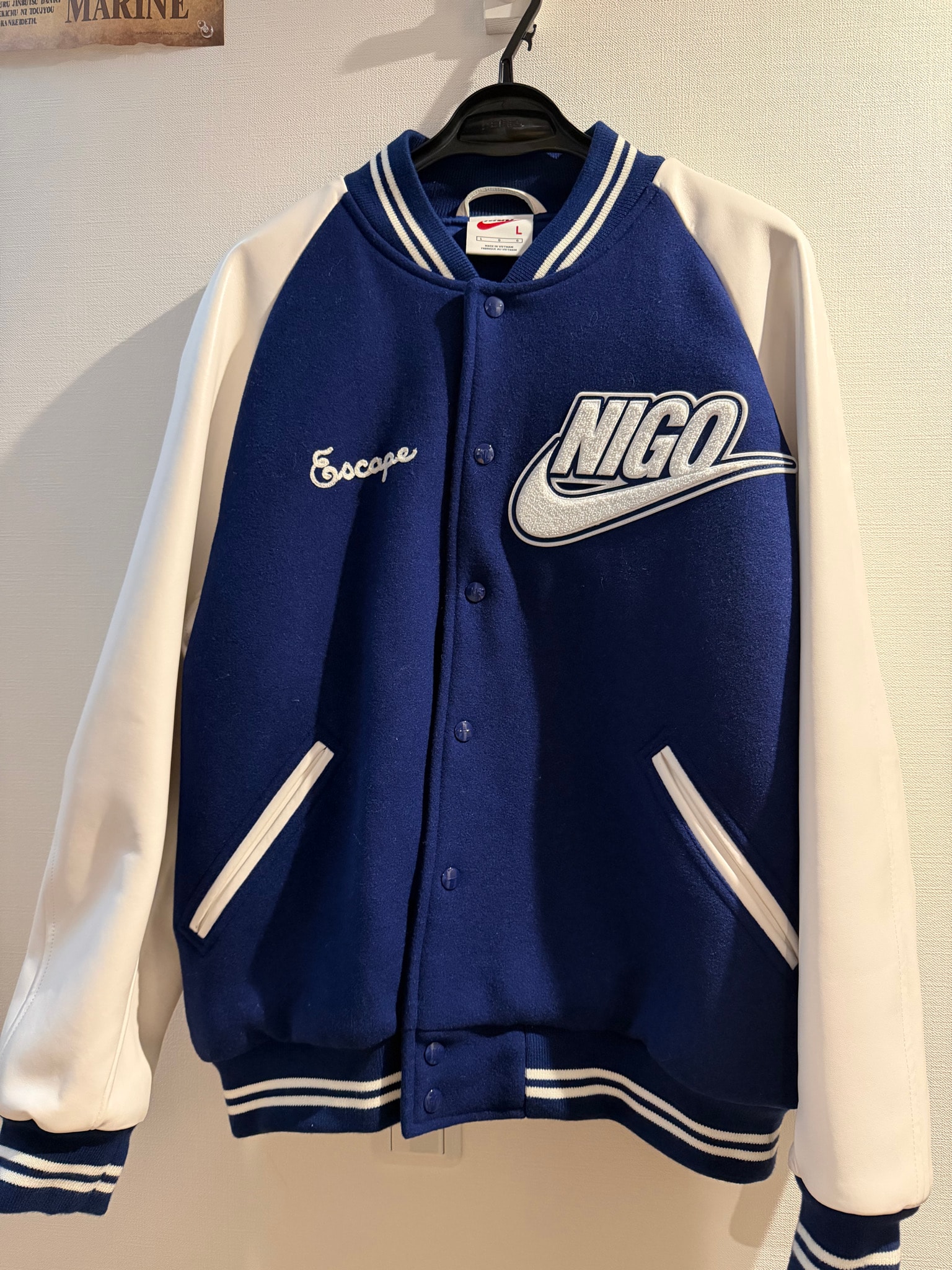 NIGO x Nike NRG Varsity Jacket "Navy"(NIGO)