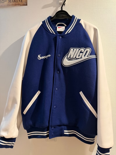 NIGO x Nike NRG Varsity Jacket "Navy"(NIGO)