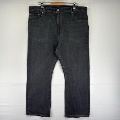 古着 リーバイス Levi's デニム パンツ 517 フレア ジーパン ジッパーフライ ブーツカット ジーパン W40 L30 グレー系 メンズ