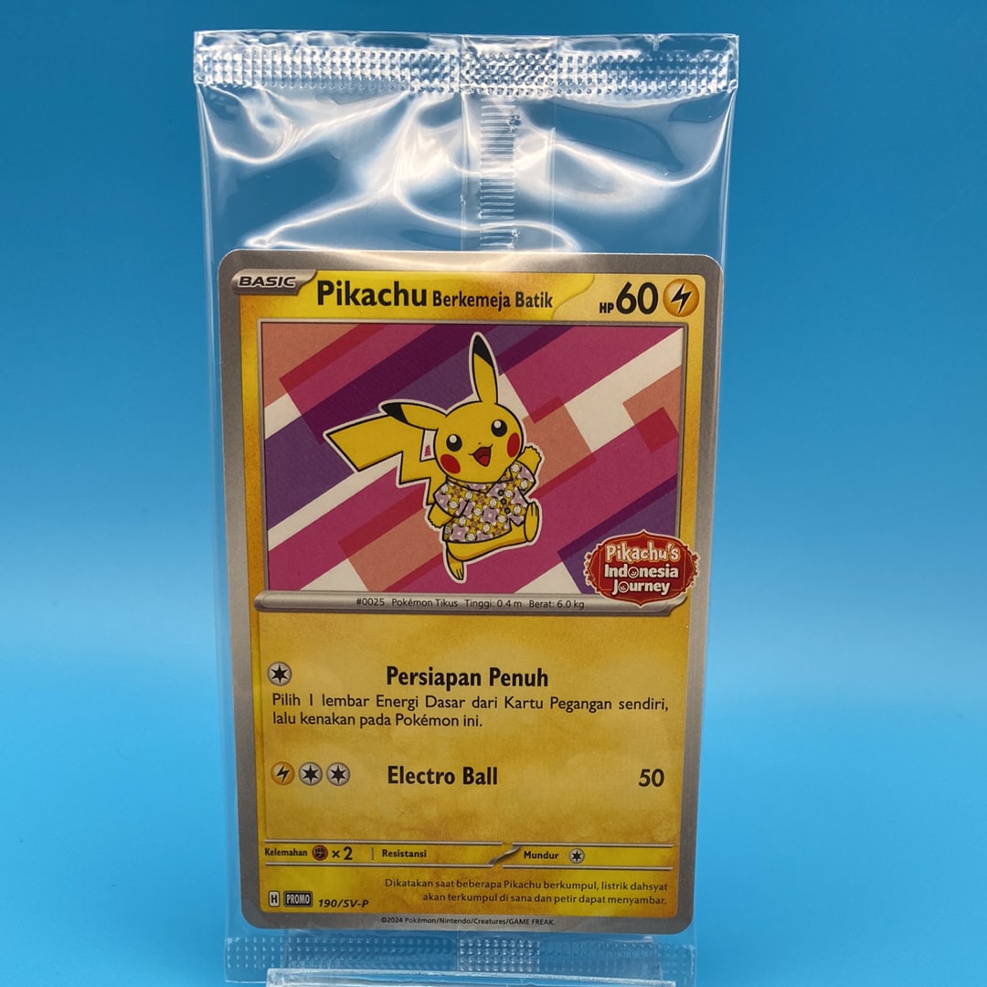 PSA10】バティックシャツを着たピカチュウ (フラワーピカチュウ柄) P
