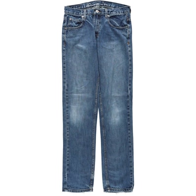 古着 ディッキーズ Dickies SLIM スリム ストレート デニムパンツ メンズw31相当/eaa667665