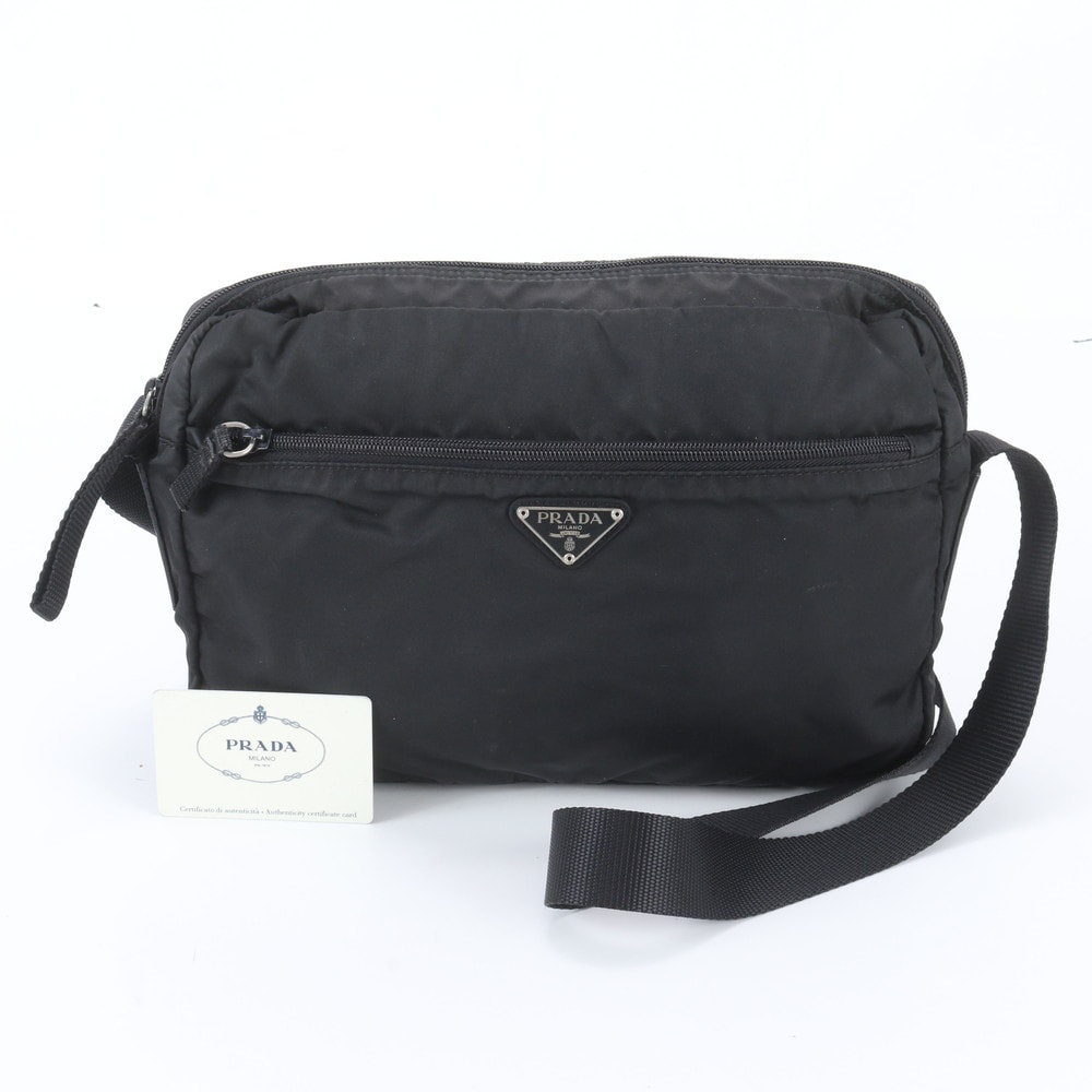 ■美品 プラダ テスート ナイロン B8985 ショルダーバッグ