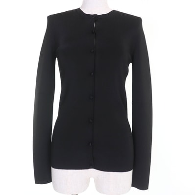 極美品 バレンシアガ
カーディガン ブラック レディース M 620997