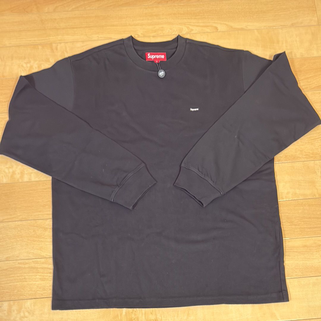 Supreme Small Box L/S Tee "Black"(23FW)