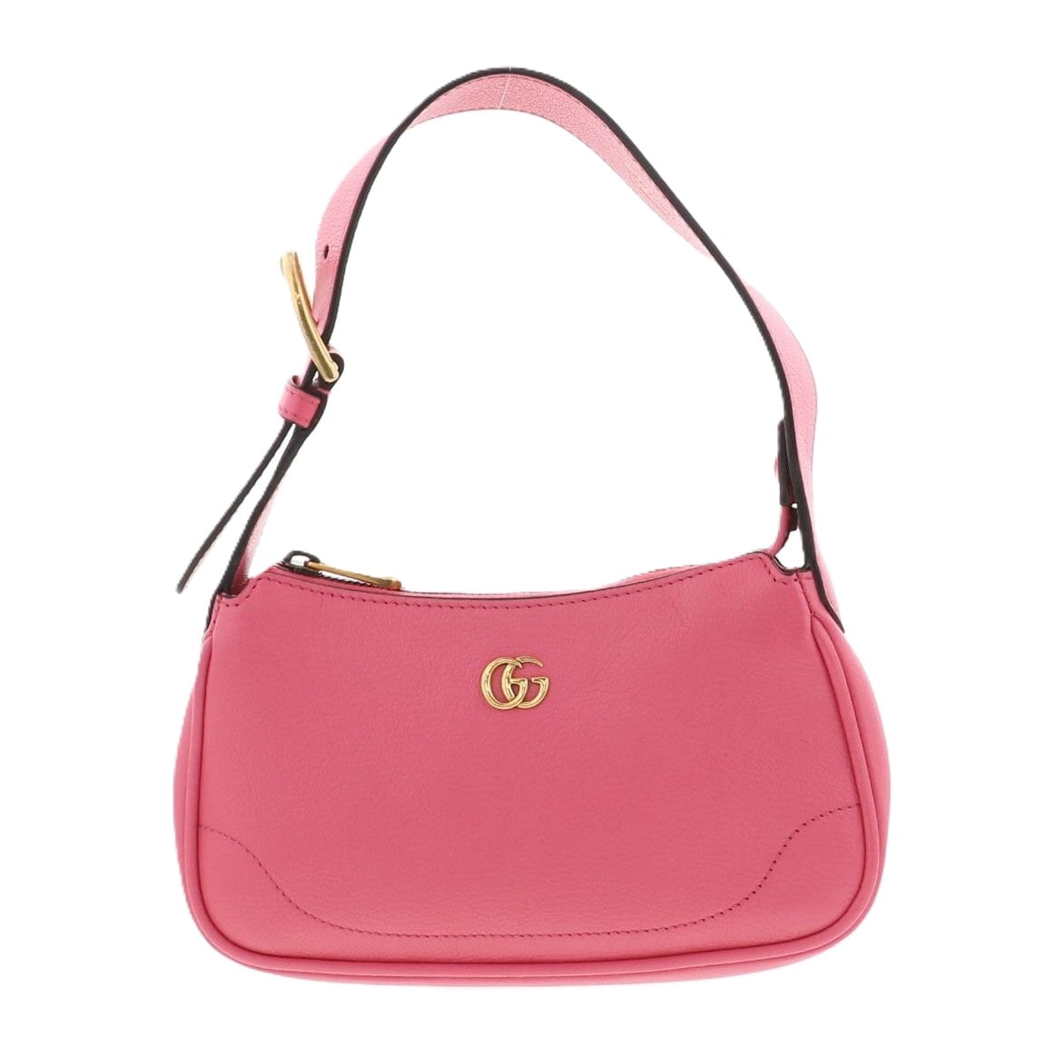 GUCCI グッチ アフロディーテ GGマーモント ハンドバッグ  739076 レザー ピンク  レディース【中古】