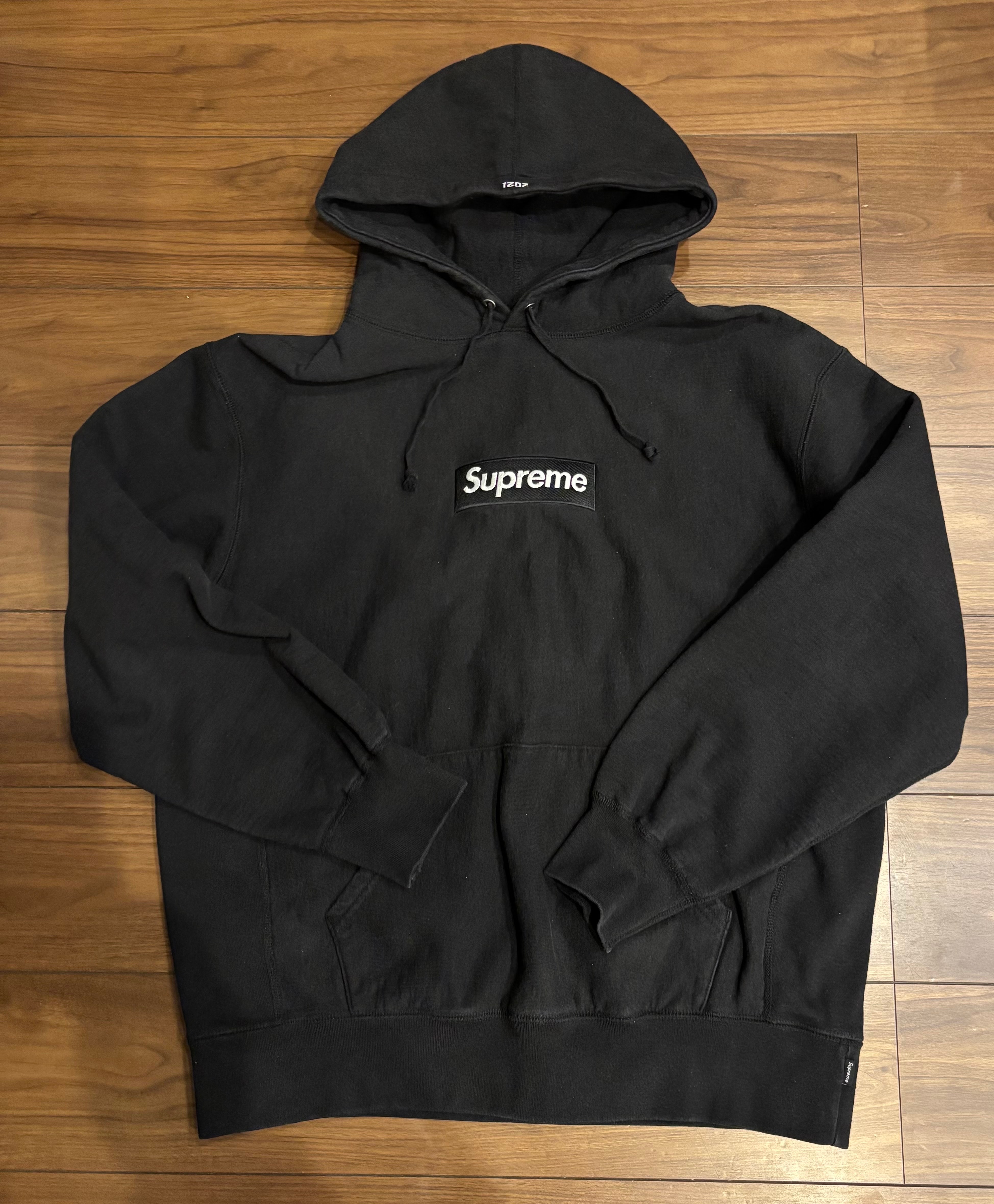 Supreme Box Logo Hooded Sweatshirt "Black" (21FW)