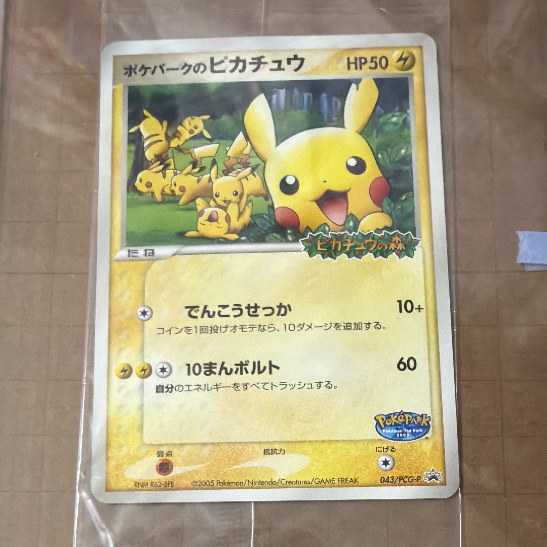 状態B】ポケパークのピカチュウ P [PCG-P 043](プロモーションカード