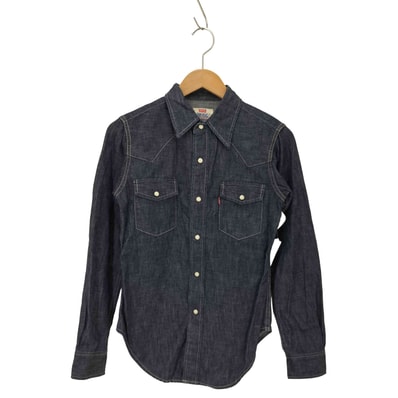 長袖ウェスタンデニムシャツ【1142455264695】