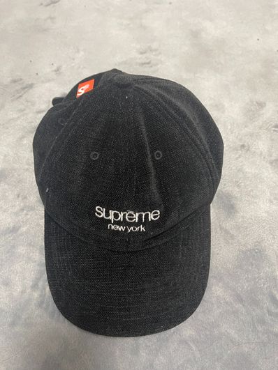 Supreme Chenille 6-Panel "Black"