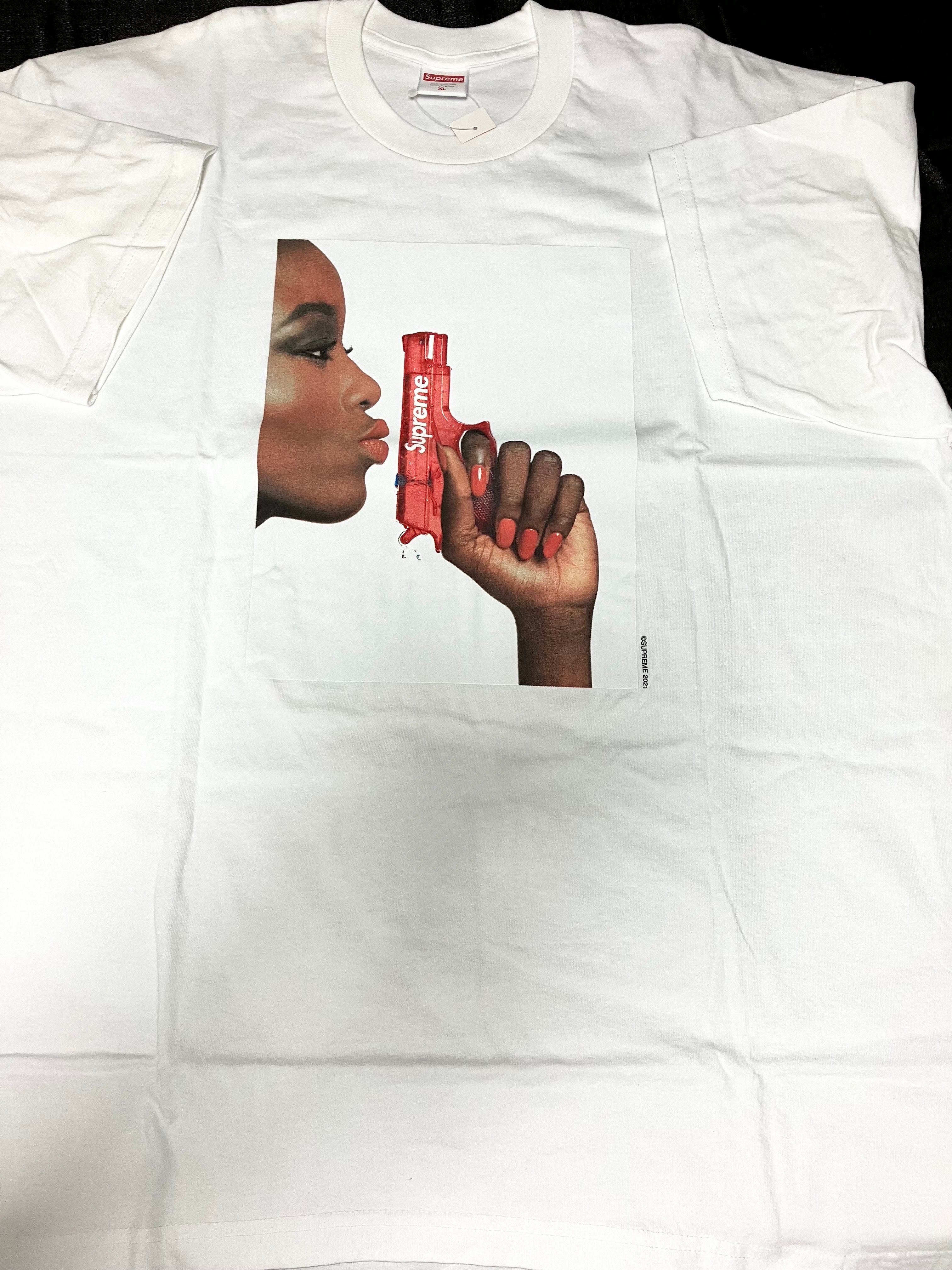 Supreme Water Pistol Tee "White"