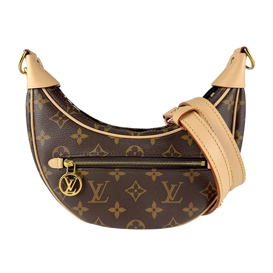 ルイ ヴィトン LOUIS VUITTON ショルダーバッグ モノグラム ループ モノグラムキャンバス ブラウン レディース M81098【中古】 z8832