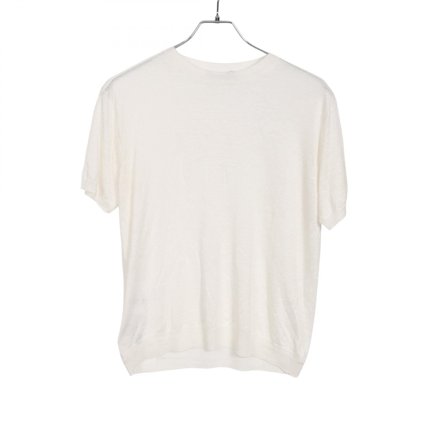 プラダ PRADA ニット 衣料品 トップス シルク レディース ホワイト系 【中古】