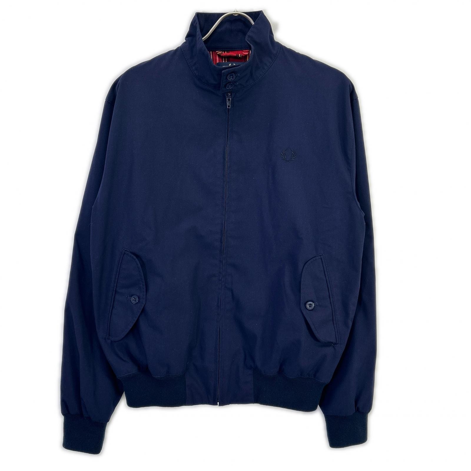 フレッドペリー J7320 ネイビー Made In England Harrington Jacket/ハリントンジャケット M
