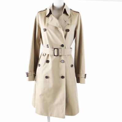 美品 バーバリーロンドン
トレンチコート ベージュ レディース 36 B1A89-630-51