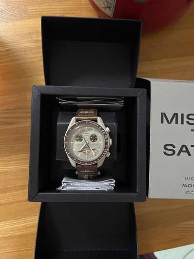 Swatch × Omega Mission to Saturn