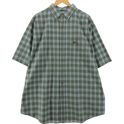 古着 カーハート Carhartt チェック柄 ボタンダウン 半袖 ワークシャツ メンズXL相当/eaa509324 【中古】 【250414】/eaa509324
