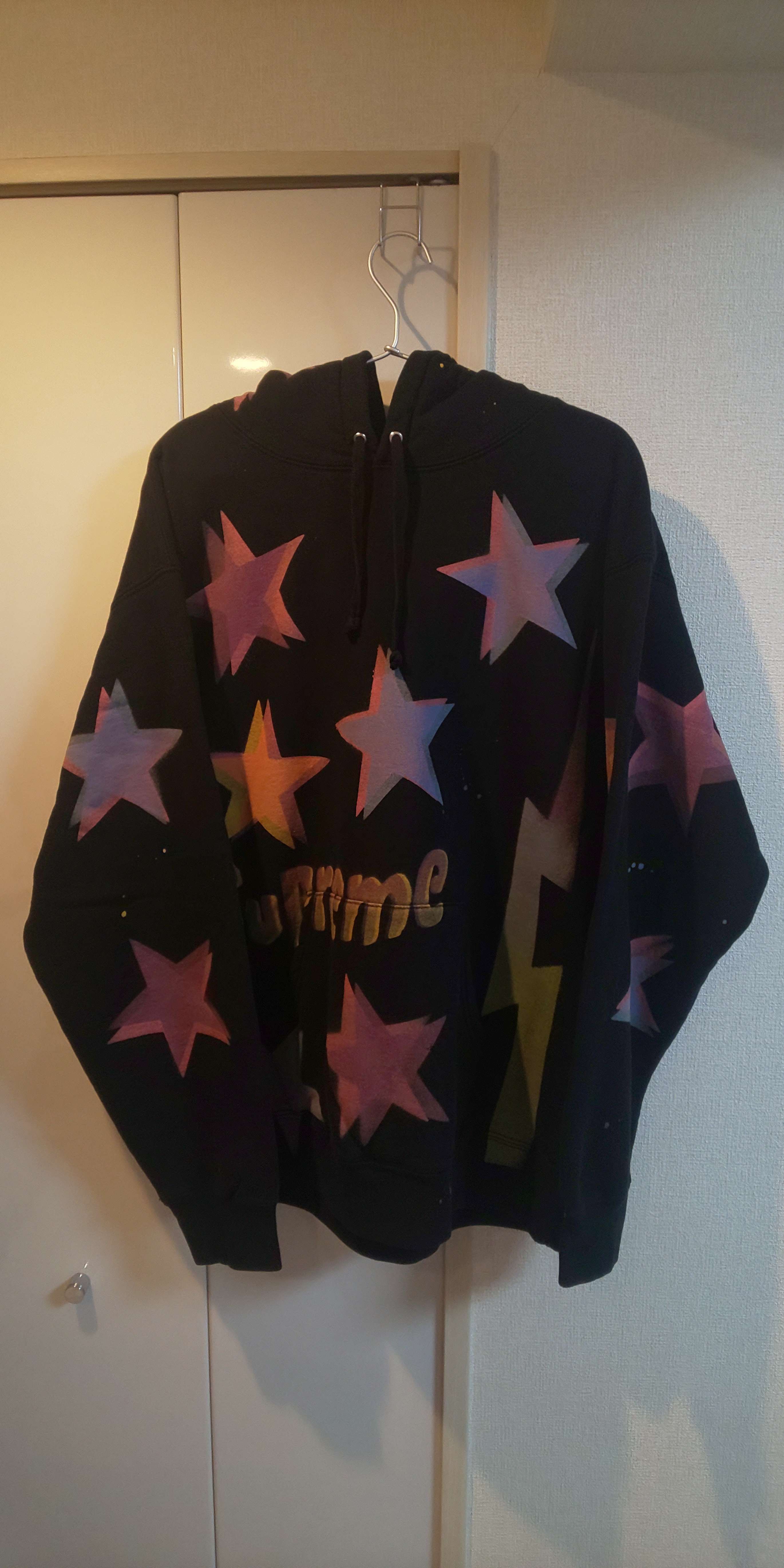 Supreme Gonz Stars Hooded Sweatshirt "Black"