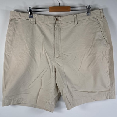 古着 ポロ・ラルフローレン POLO RALPH LAUREN ショートパンツ チノパン ポロチノ 大きいサイズ チノショーツ w42 ベージュ系 メンズ