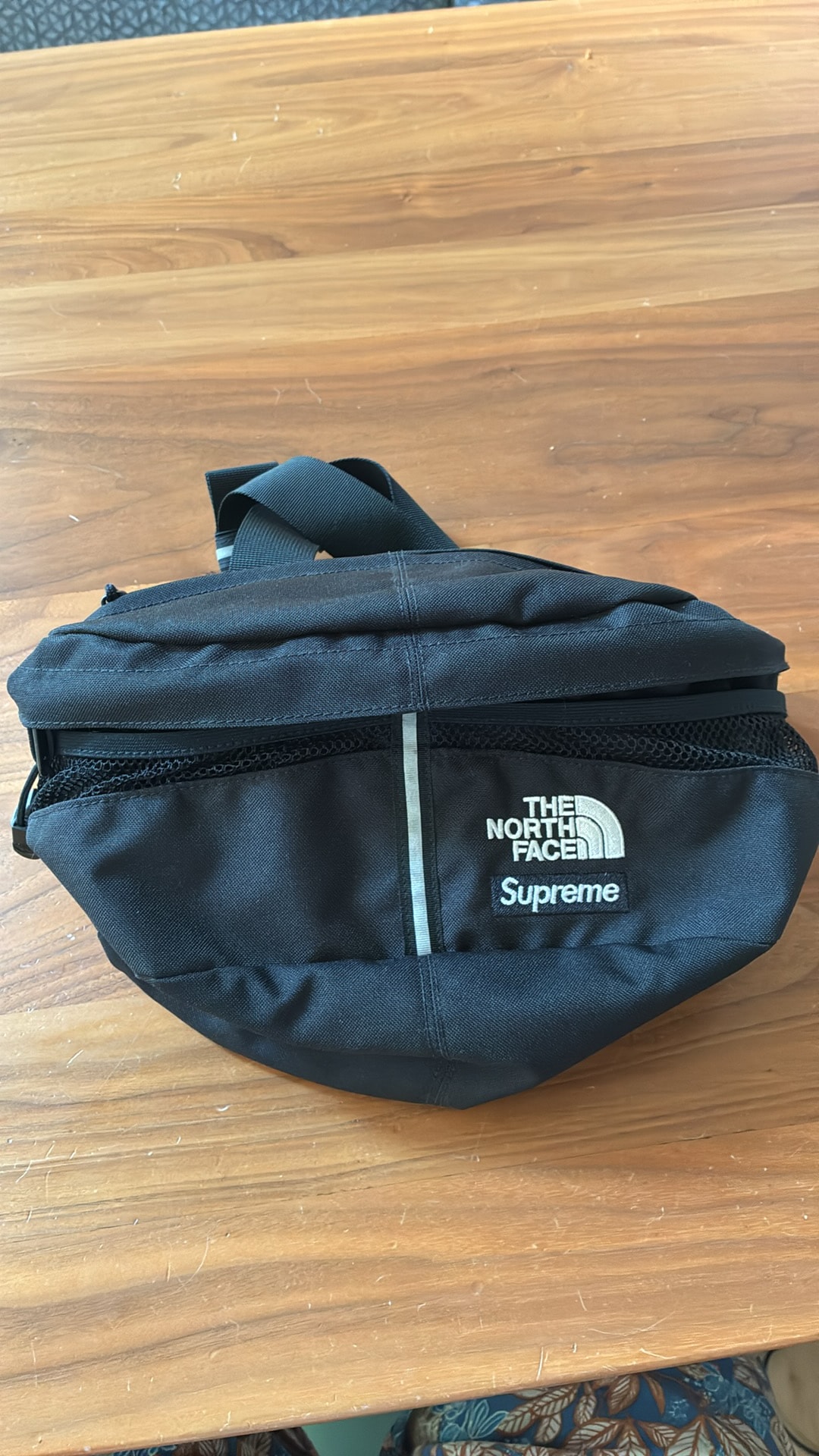 Supreme x The North Face Split Waist Bag "Black" NM72400I / NF0A875G