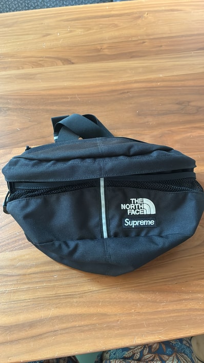 Supreme x The North Face Split Waist Bag "Black" NM72400I / NF0A875G