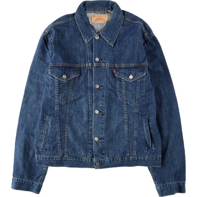 古着 リーバイス Levi's 72510-0011 ユーロモデル デニムジャケット Gジャン メンズXL相当/eaa663765
