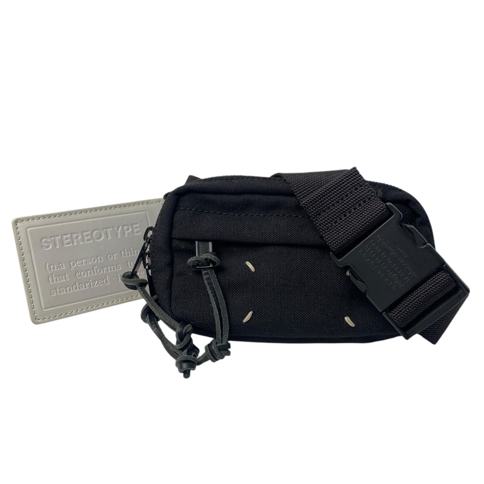メゾンマルジェラ MaisonMargiela ボディバッグ キャンバス 斜めがけ クロスボディ メンズ