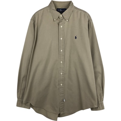 古着 ラルフローレン Ralph Lauren 長袖 ボタンダウンシャツ メンズXL相当/eaa625258