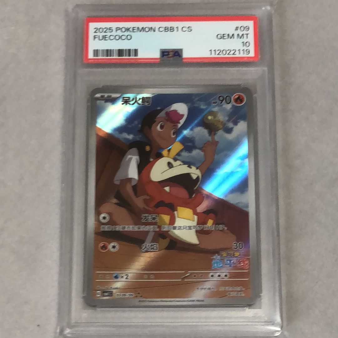 ホゲータ AR [CBB1C 03 09/09]【中国語版】(ポケモンカード ジェムパック フラッシュカード)