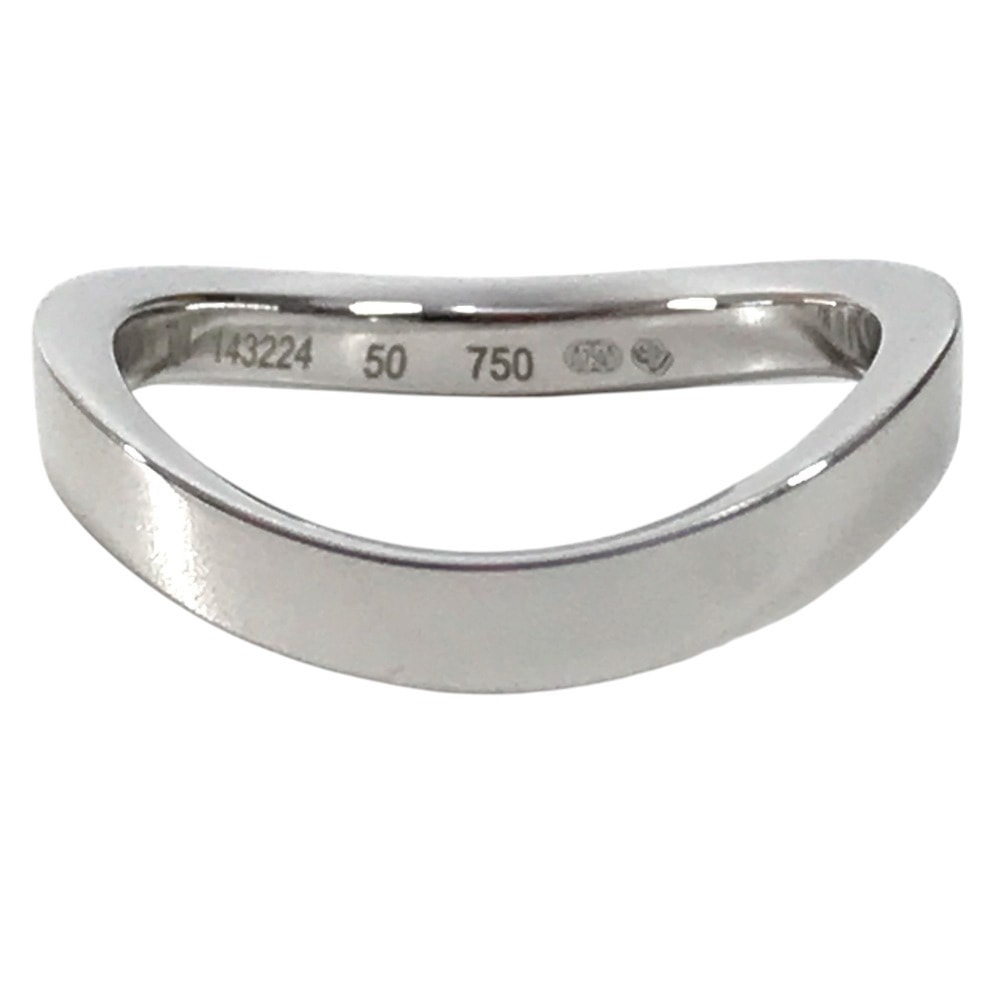 オメガ OMEGA アクア スウィング リング K18 金 18K アクセサリー ジュエリー リング・指輪 WG750 シルバー 美品