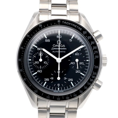 オメガ スピードマスター 腕時計 時計 ステンレススチール 35105000 自動巻き メンズ 1年保証 OMEGA 中古
