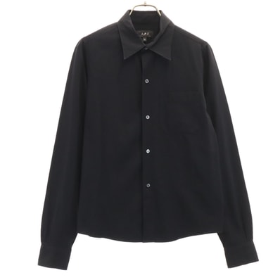 A.P.C. アーペーセー 長袖 シャツ 36 ブラック
