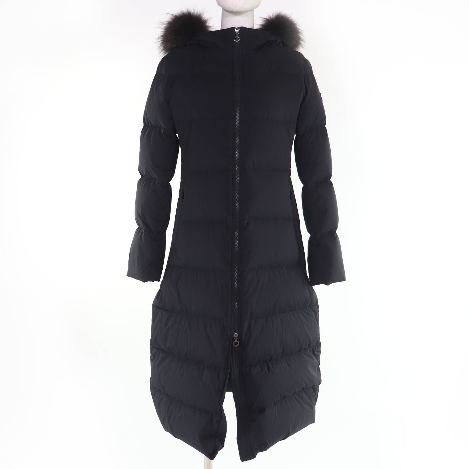 極美品 タトラス ダウンコート ブラック レディース 03 LTAT23A4953